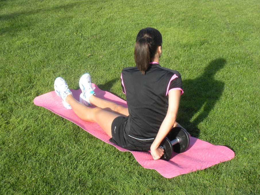 Abdominales para mejorar como corredor nivel avanzado