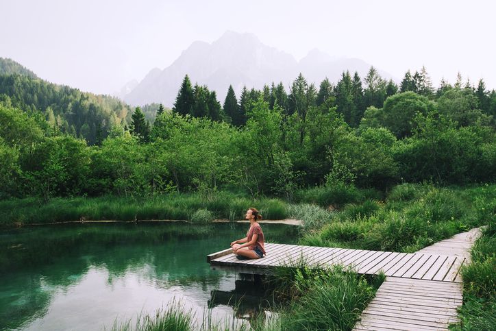 Ducha energética, secuencia de yoga