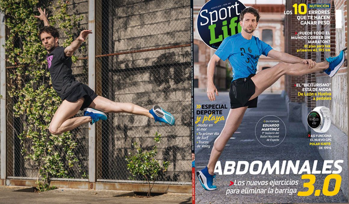 Conoce al protagonista de Sport Life de agosto, el bailarín Eduardo Martínez