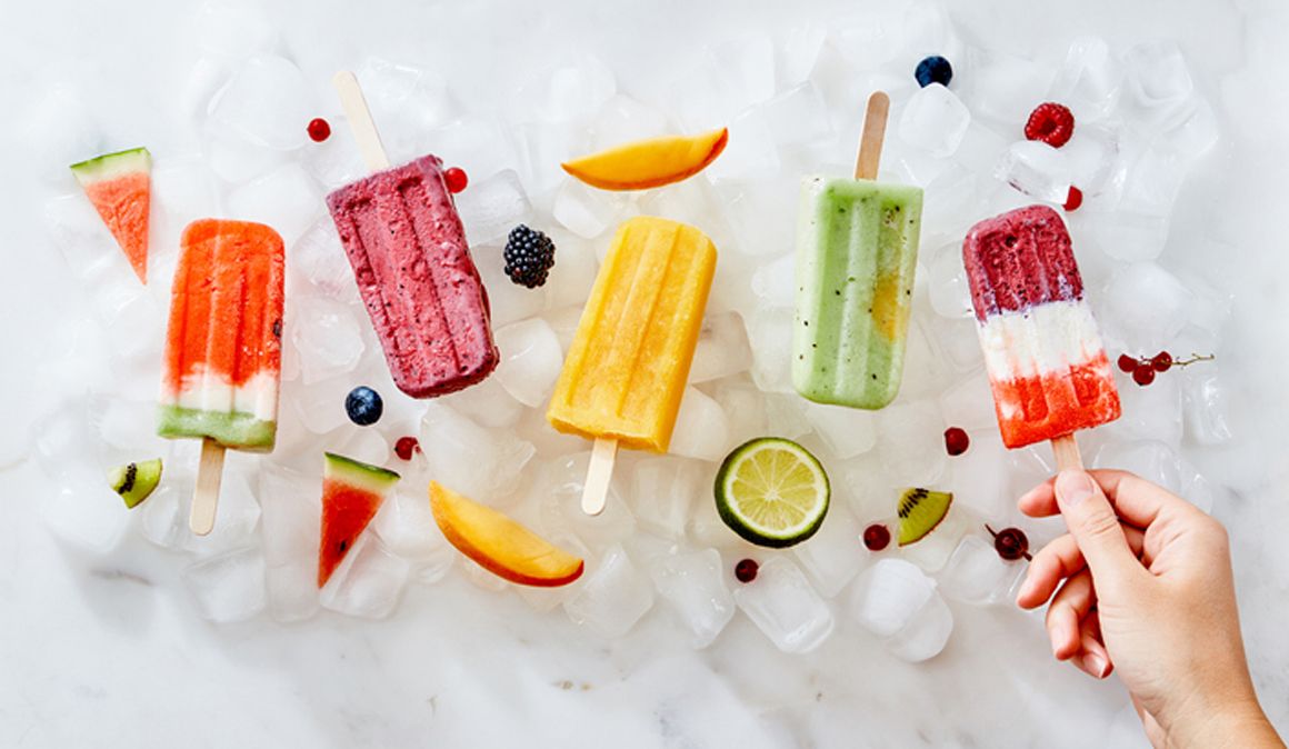 Helados con superalimentos