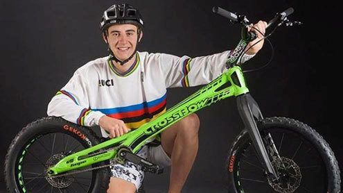 El ciclista Eloi Palau herido por munición de la Primera Guerra Mundial