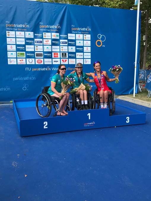 El paratriatlón español se da cita en Banyoles