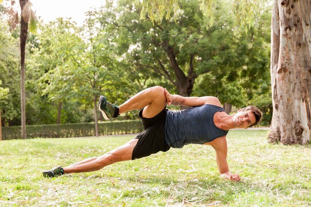 Ejercicios al aire libre para un core muy fuerte