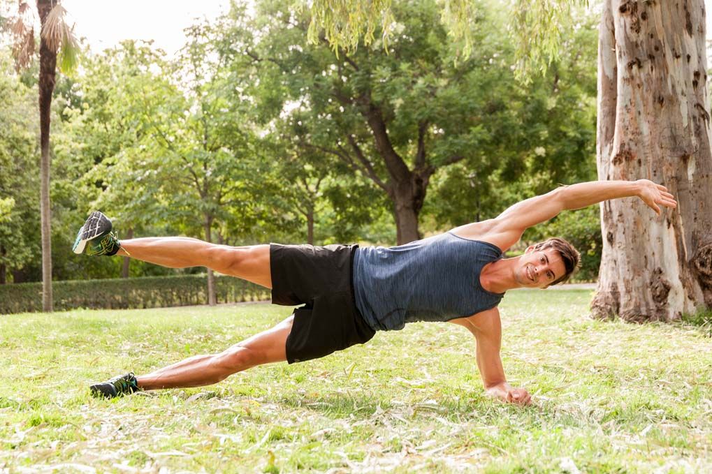 Ejercicios al aire libre para un core muy fuerte