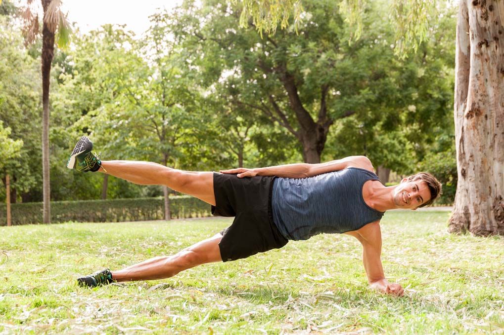Ejercicios al aire libre para un core muy fuerte