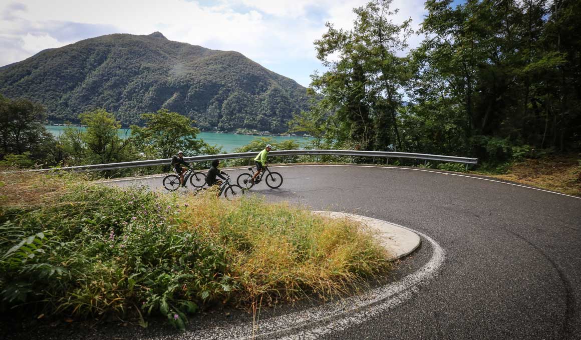 Ciclismo con alma de lago