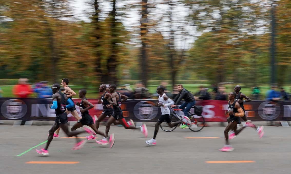 Las imágenes del reto de Eliud Kipchoge
