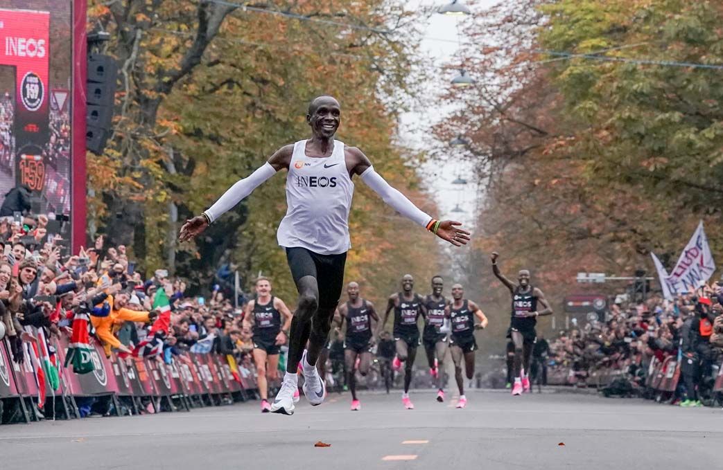 Las imágenes del reto de Eliud Kipchoge
