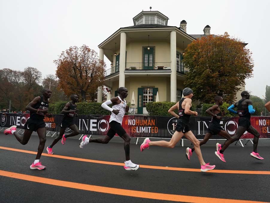 Las imágenes del reto de Eliud Kipchoge