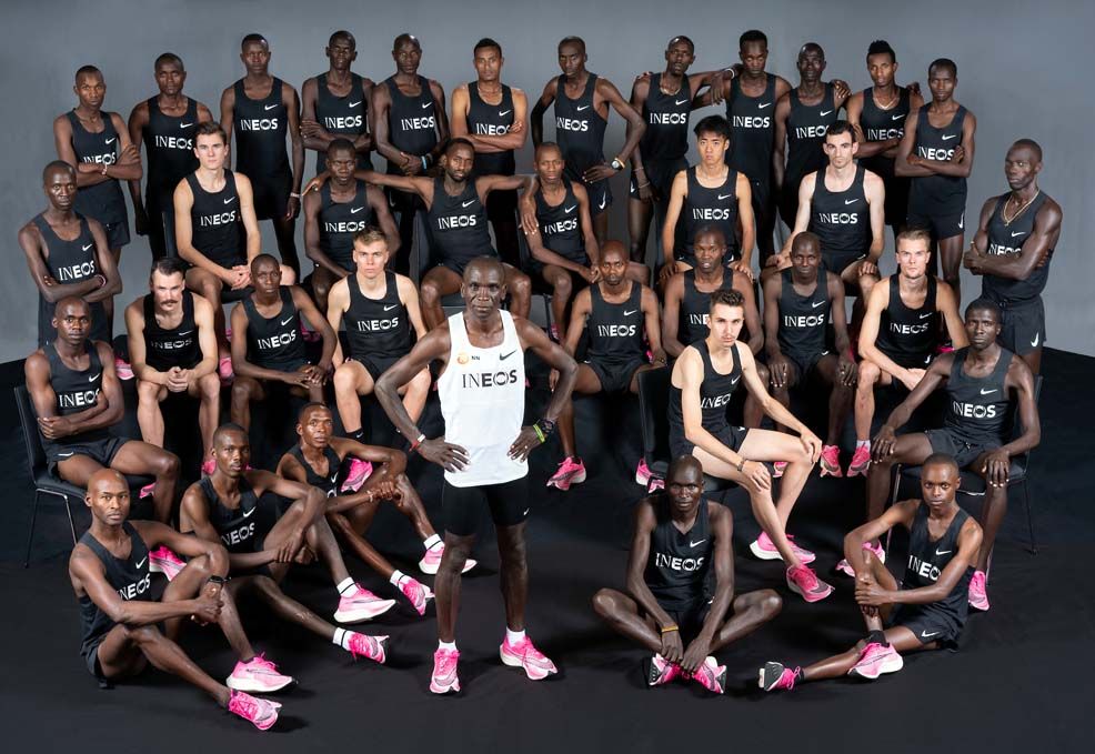 Las imágenes del reto de Eliud Kipchoge