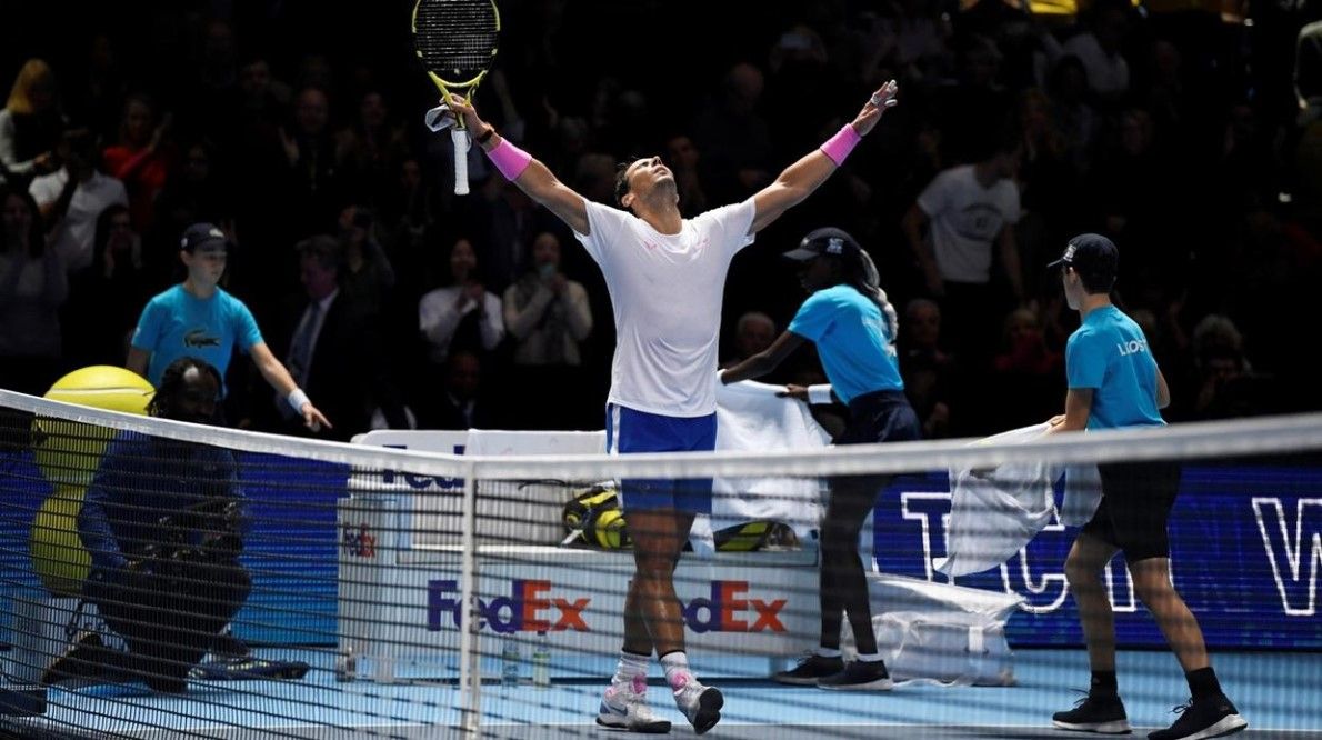 La increíble remontada de Nadal en el Masters...¡perdía 5-1 en el último set!