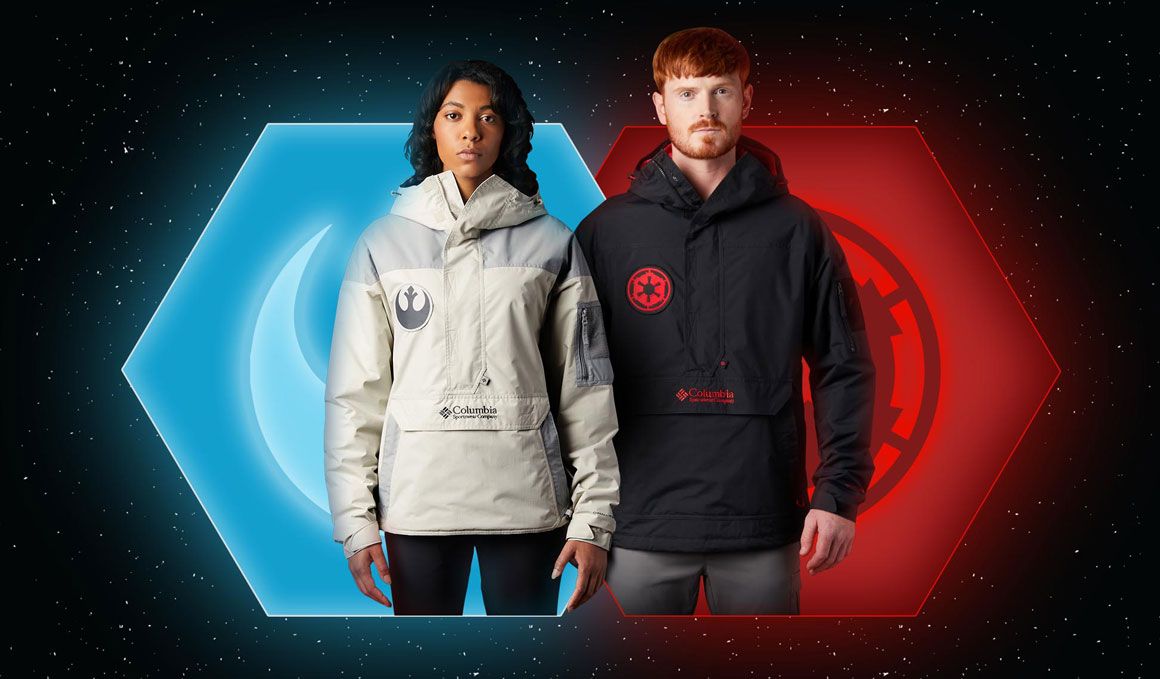 Las chaquetas Columbia para fans de Star Wars