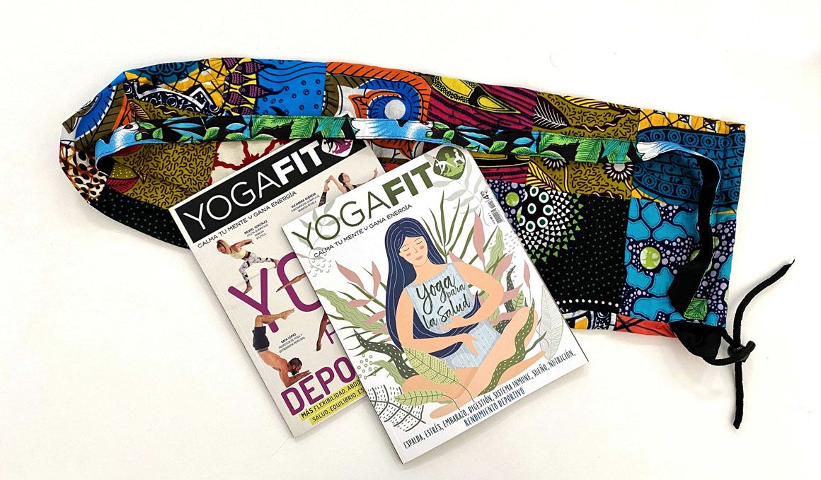 Sorteo solidario con Kelele Africa de 2 fundas artesanales para el matt de yoga