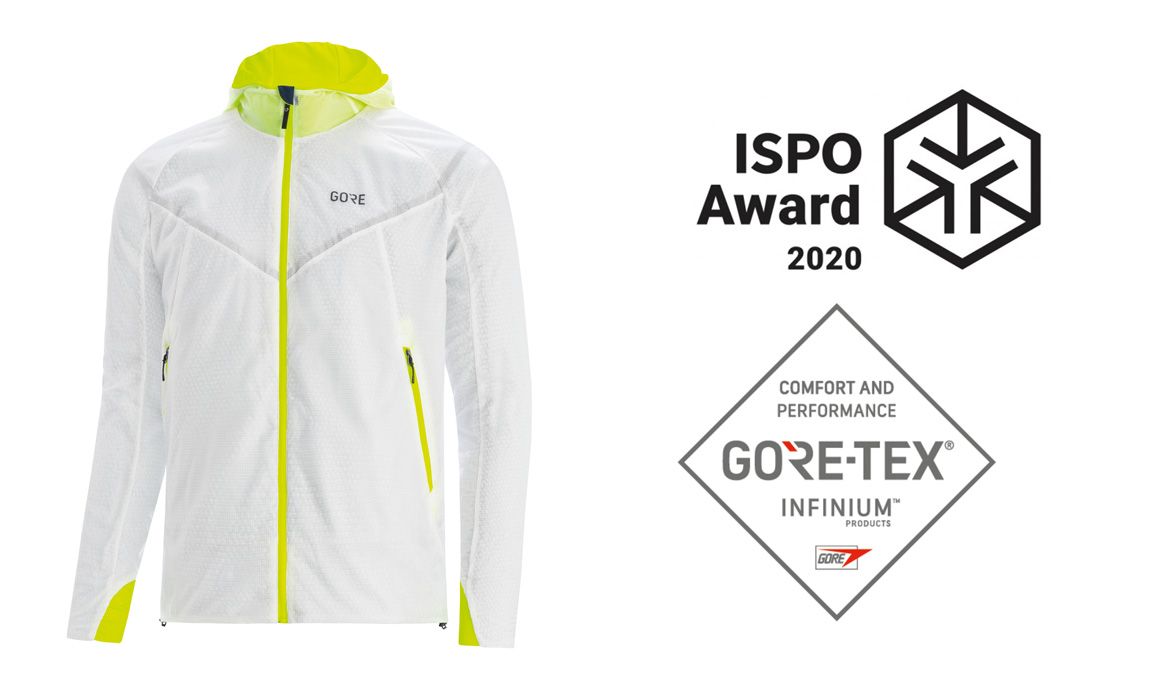 La chaqueta GORE-TEX INFINIUM™ WINDSTOPPER® es el producto del año en running, según ISPO 2020