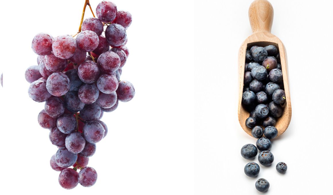 Arándanos y uvas para mejorar el rendimiento académico en estudiantes