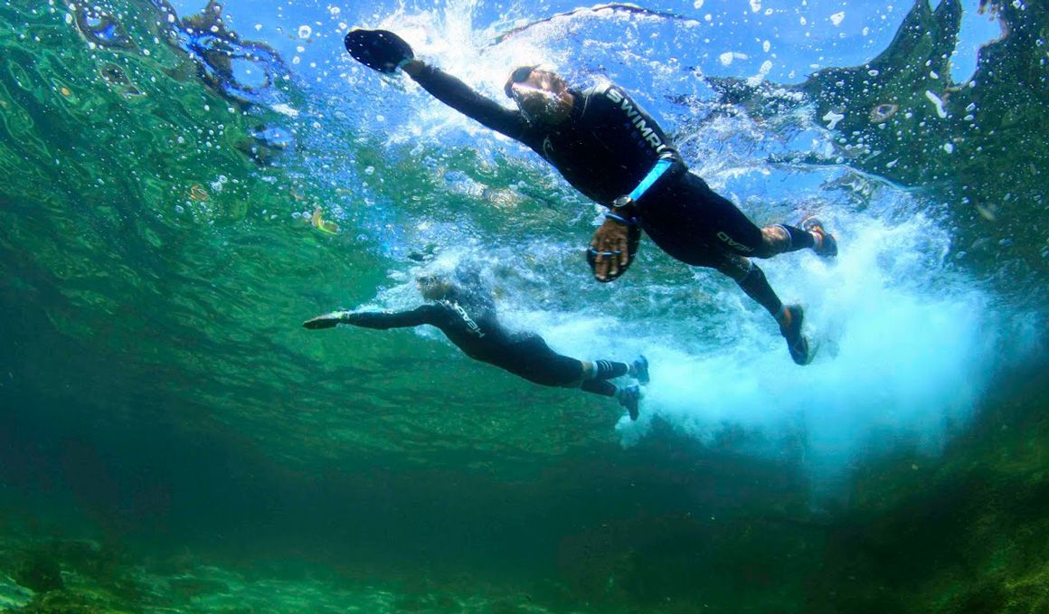El Swimrun llega a la zona centro