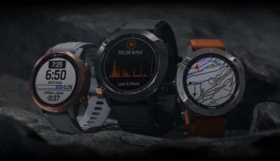 Reloj para correr Garmin Fenix 6 Pro Solar unisex