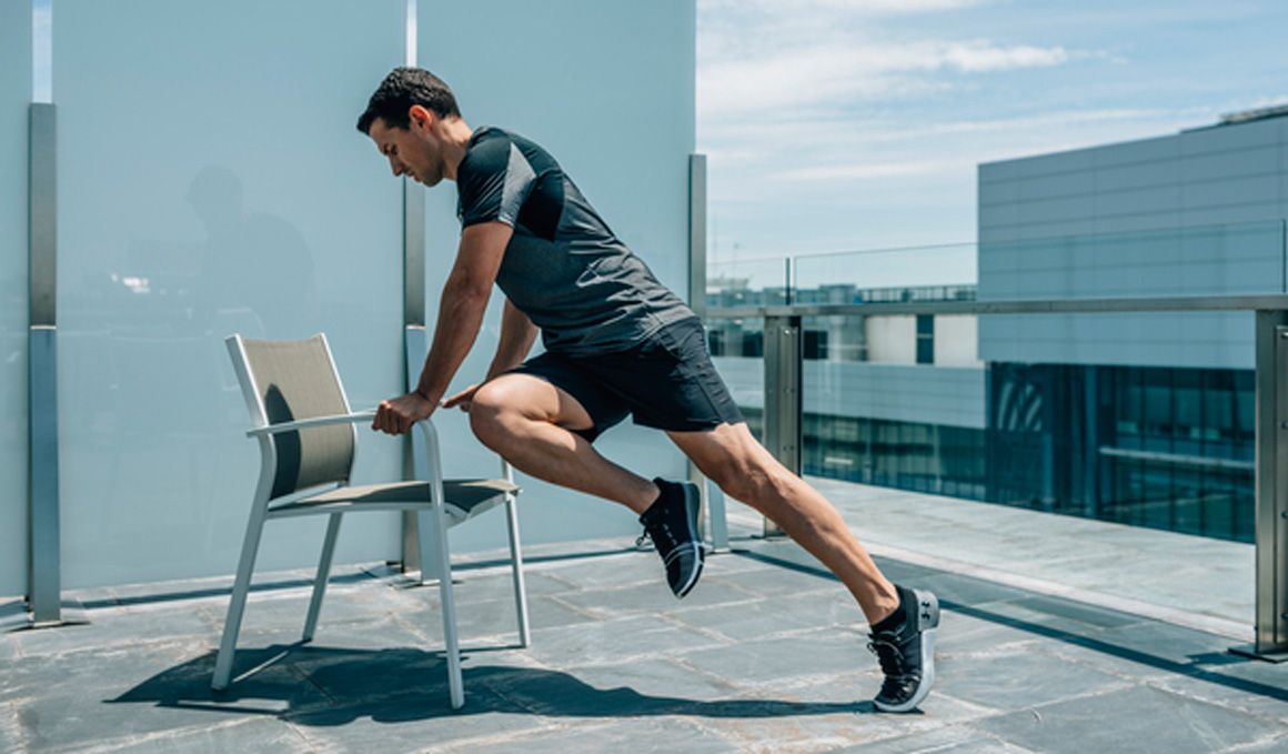 Yo entreno en casa / Día 1: Entrenamiento con sillas