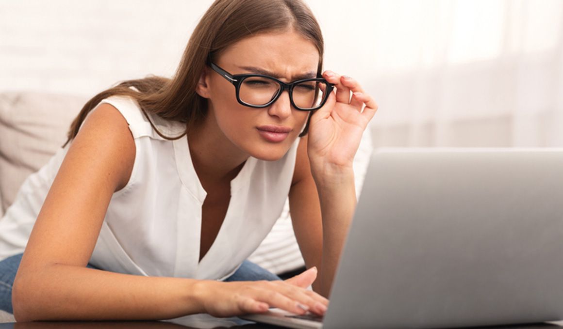 Consejos para evitar problemas de visión durante el teletrabajo en la cuarentena por coronavirus
