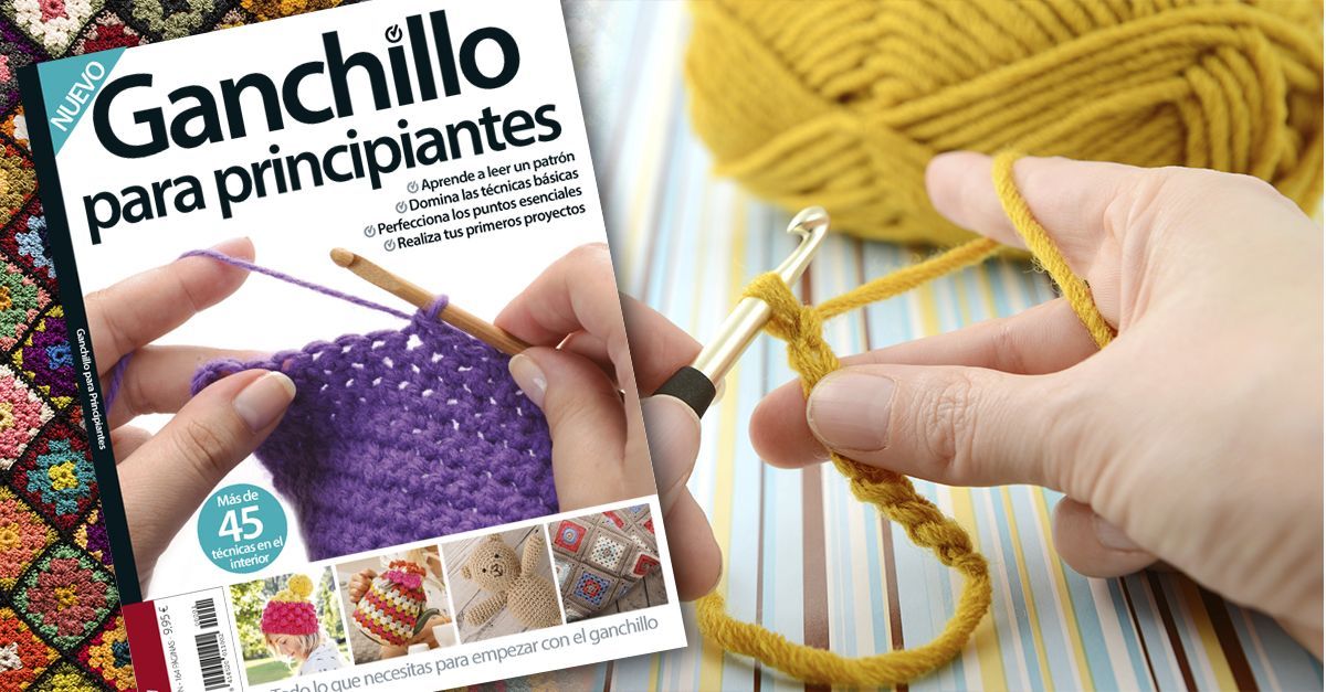 El libro de "Ganchillo para principiantes" que está arrasando