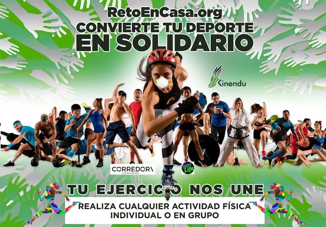 Únete al reto "Yo quemo calorías en casa"
