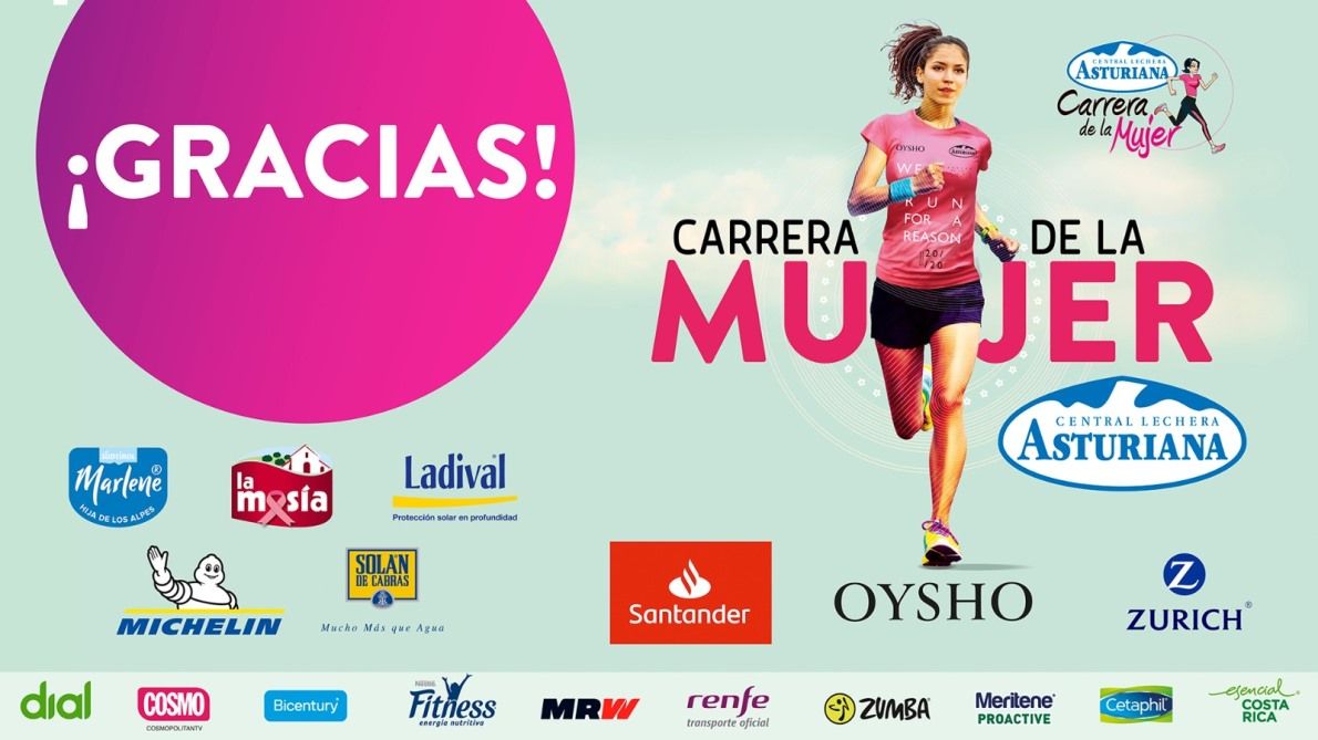 Estas son las ganadoras del concurso de la Carrera de la Mujer en casa