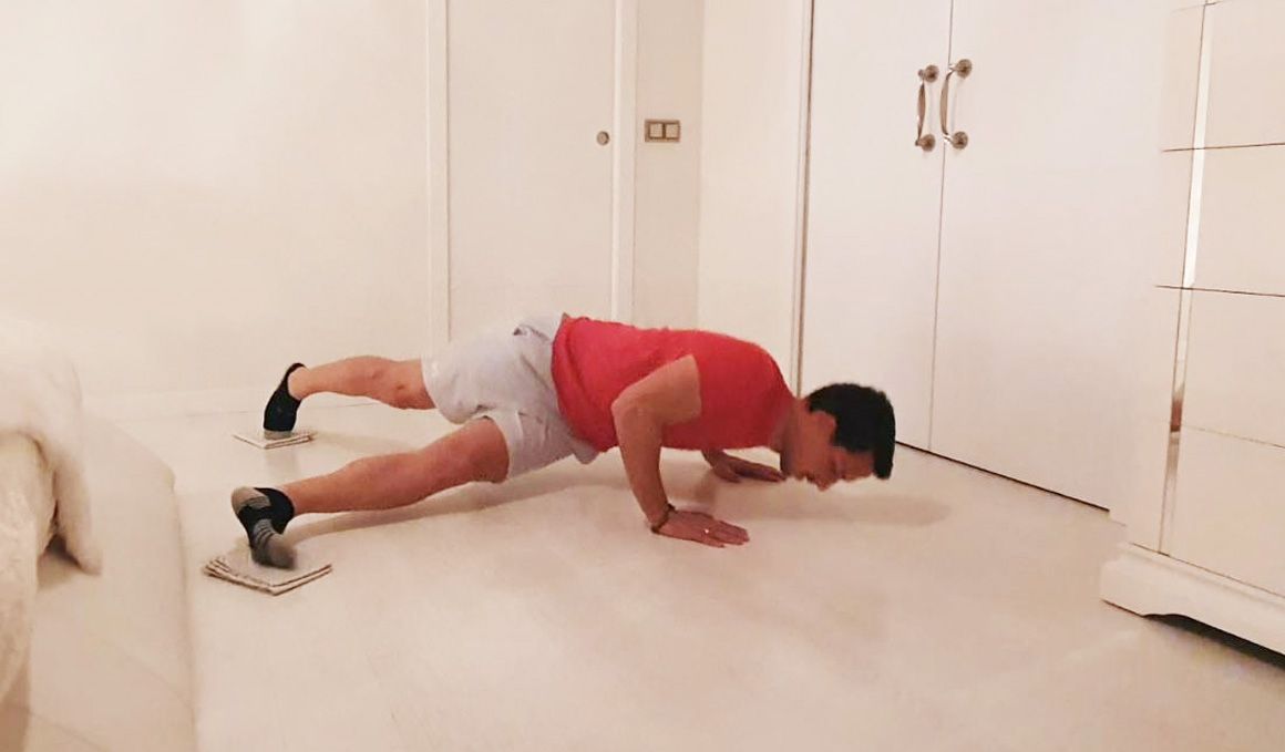 Yo entreno en casa / Día 31 : Rutina con trapos avanzada