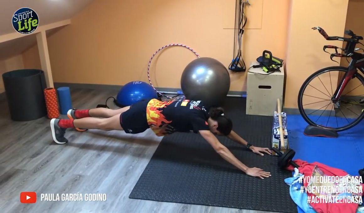 Entrenamiento en casa para deportistas de resistencia con Paula García Godino