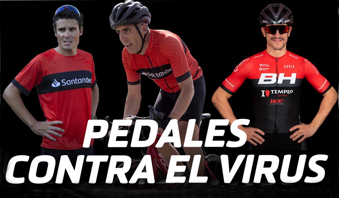 Miguel Induráin, Javier Gómez Noya y Carlos Coloma lideran “PEDALES CONTRA EL VIRUS” a favor de Médicos sin Fronteras