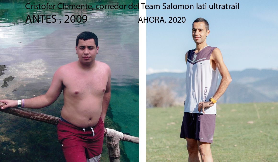 La historia de Cristofer Clemente, de 90 kg de sobrepeso en 2009 a subcampeón del mundo de ultratrail en 2018 con 57,5 kg