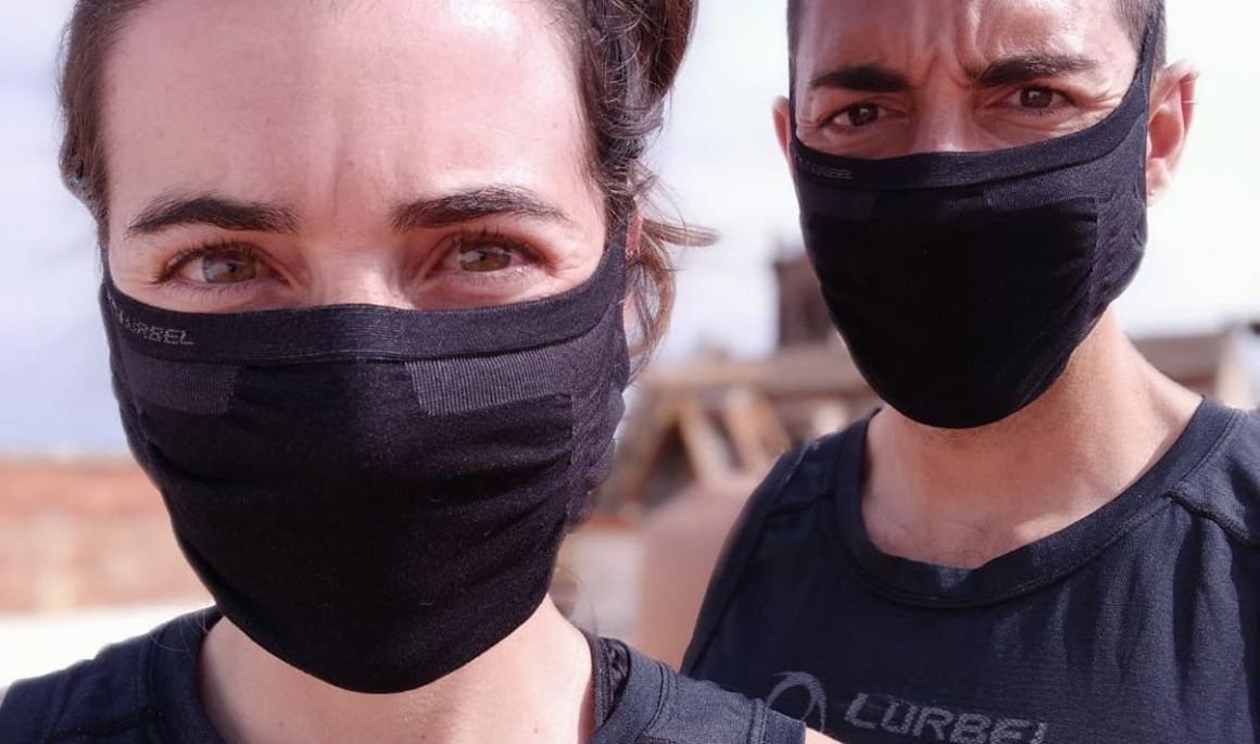 La mascarilla para deportistas fabricada en España por Lurbel