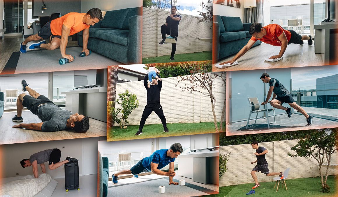 Todos los vídeos del #RetoYoEntrenoEnCasa
