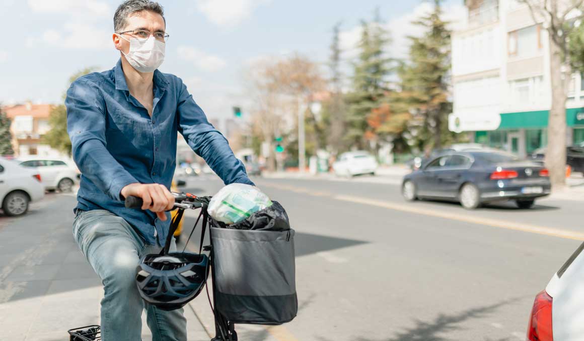La pandemia por COVID-19 aumenta el número de desplazamientos en bicicleta