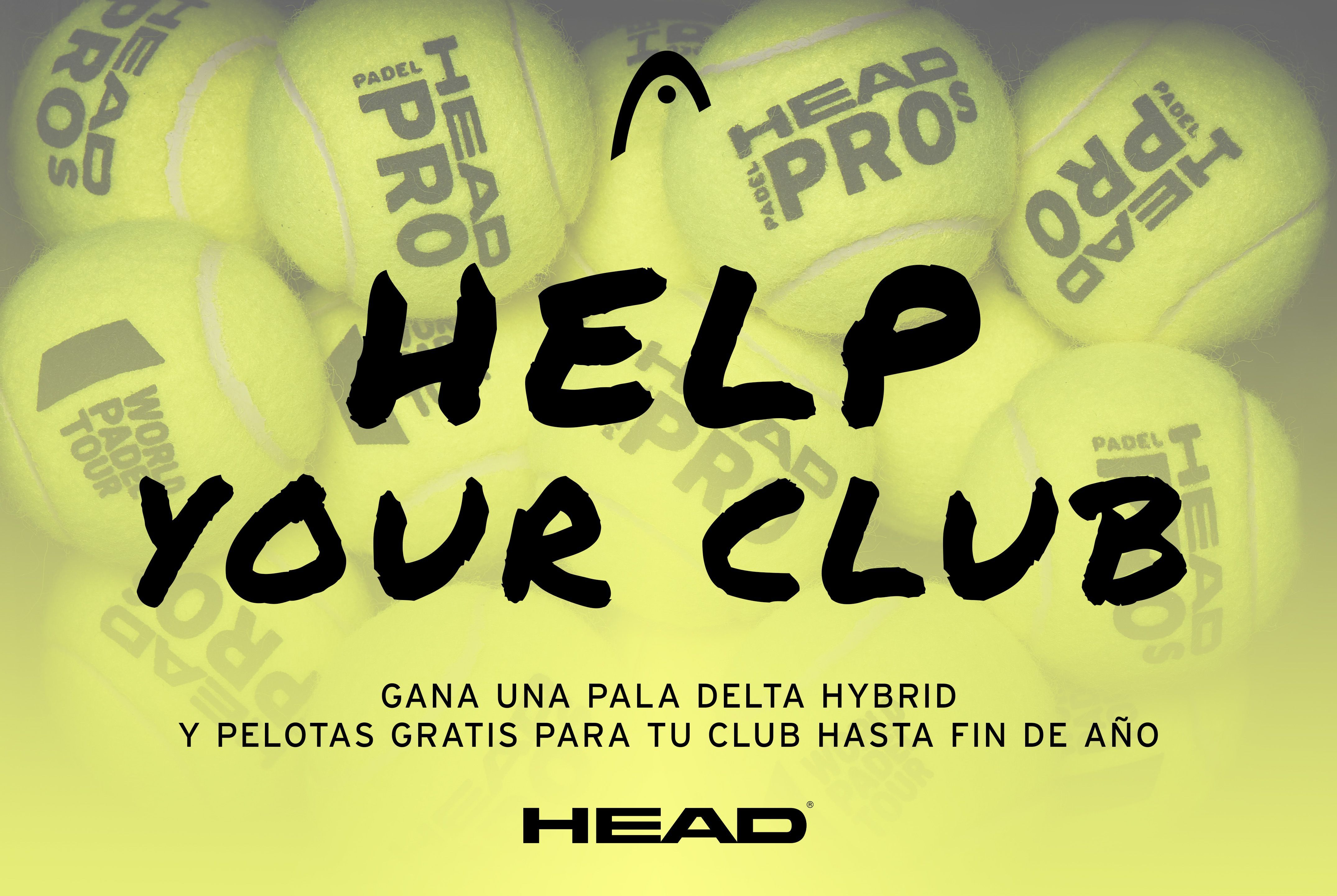 Gana una raqueta Head de pádel tope de gama para tí y pelotas gratis todo el año para el club en el que juegas