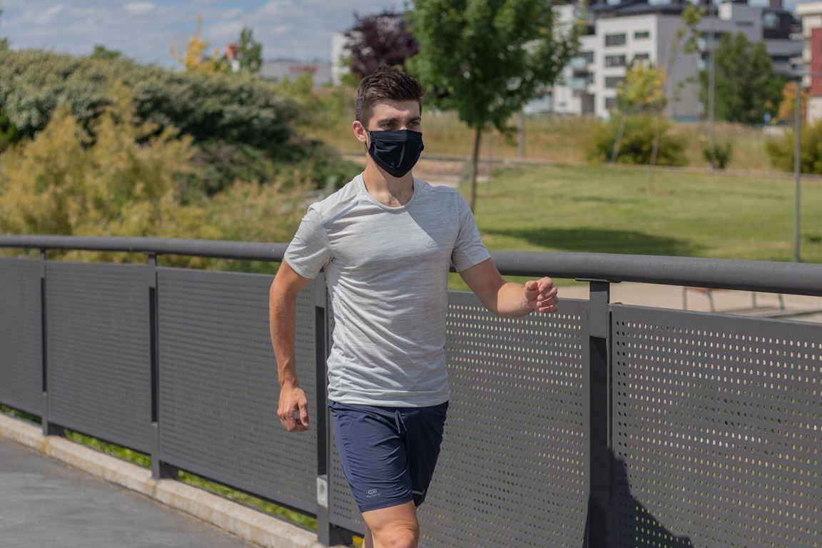 La primera mascarilla de Decathlon 100% reciclable