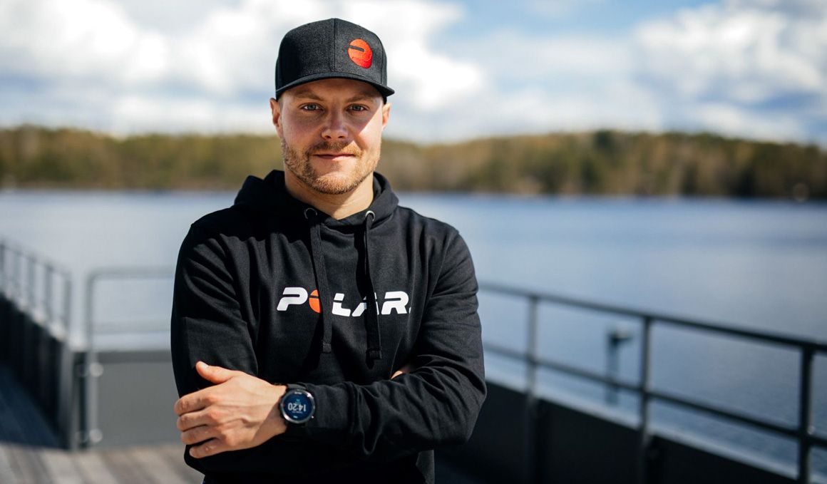 El piloto de Formula 1 Valtteri Bottas ya es Polar Athlete