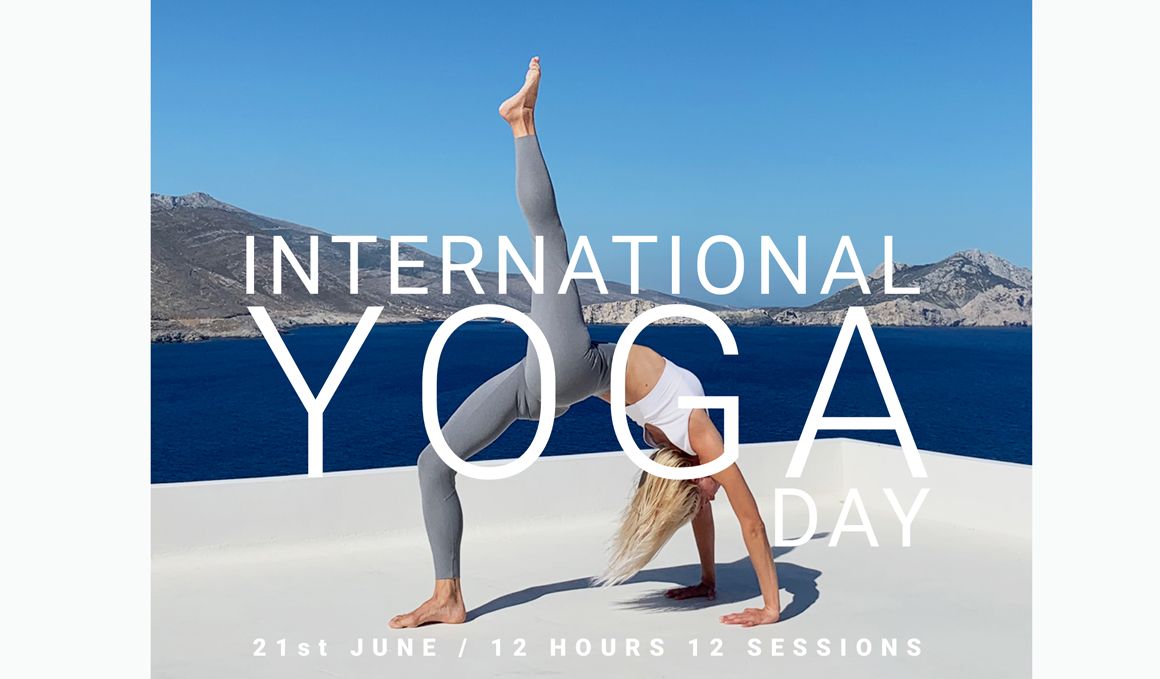 International Yoga Day el 21 de junio, 12 horas – 12 sesiones con Oysho