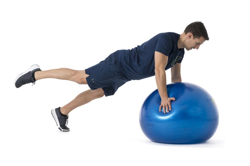 Entrenamiento con fitball