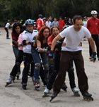 La Noche en blanco de Madrid...¡en patines!