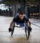 Santiago Sanz, un campeón en silla de ruedas
