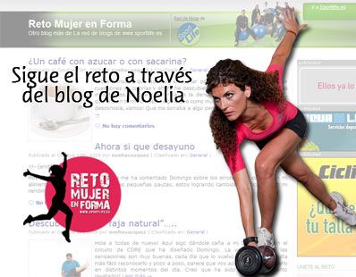 Sigue el reto a través del blog de Noelia