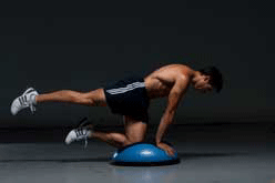Mis abdominales con el bosu