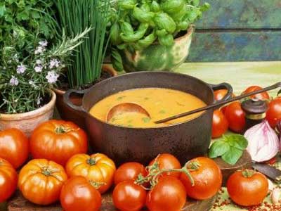 Alimentos deportivos: la sopa también es para el verano