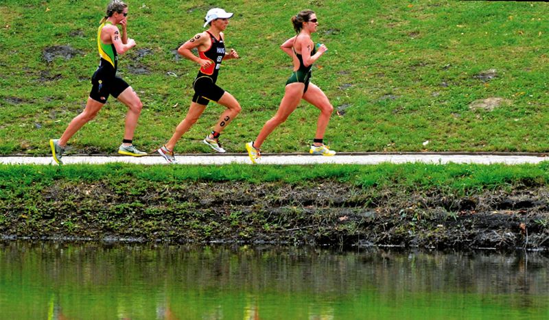 Técnica de carrera de triatlón