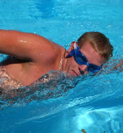 Pierde grasa 'a tope' en la piscina