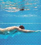 Estiramientos para nadadores: lumbar sentado