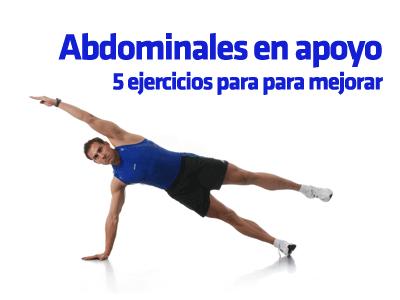 Abdominales en apoyo