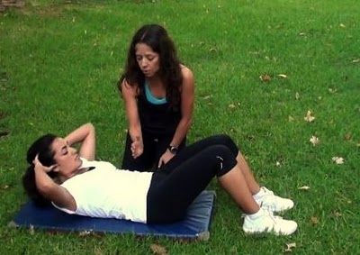 Abdominales para mujeres