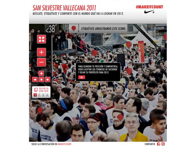 Etiquétate en la San Silvestre Vallecana