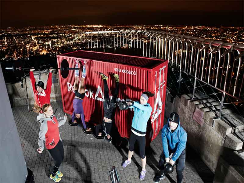 CrossFit en el Empire State Building